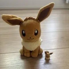 ポケモン　イーブイぬいぐるみ、バスボムフェギュア