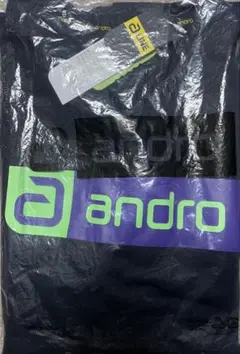 アンドロ　ナパTシャツCB ネイビー×パープル　Sサイズ