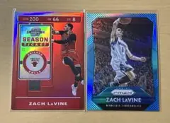 SP & 199枚限定 NBA ZACH LAVINE PRIZM 2枚セット