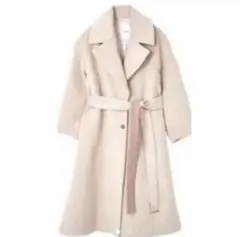 Two Tone Belted Dress Coat【herlipto】