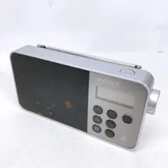 SONY FMラジオ コンパクトデザイン XDR-55TV ソニー、ワンセグ音声対応のポータブルラジオ「XDR-55TV
