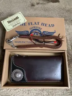 値下げ‼︎LAT HEAD ロングウォレット【ウォレットロープセット】