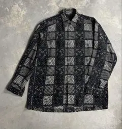 CHRISTIAN AUJARD 総柄シャツ メンズ L クリスチャンオジャール