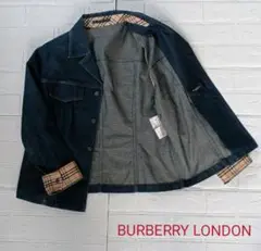 BURBERRY LONDON デニムジャケット ノバチェック サイズ13