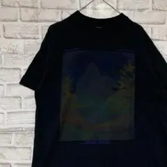 USA製90sヴィンテージTシャツ！シングルステッチ　ブラック半袖古着L725