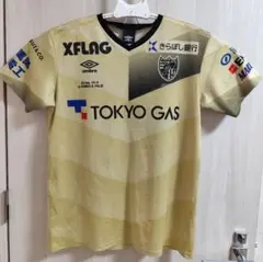 FC東京 20周年記念 シャツ 　ゴールド　フリーサイズ　アンブロ