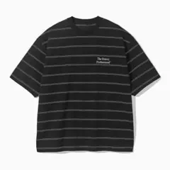 PANEL BORDER S/S T-SHIRT (BLACK) XL 新品