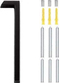 【番号 1】 5.6インチ フローティングハウス番号 庭のメールボックス装飾看板