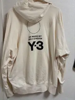 難あり15周年限定　Y-3 ワイスリー STACKED LOGO HOODIE