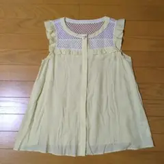 松田聖子さん着用ノースリーブチュニックブラウス
