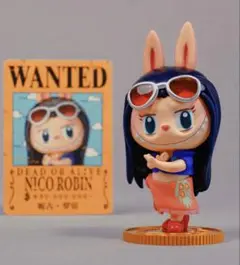 POP MART ラブブ×ワンピース　ロビン　フィギュア