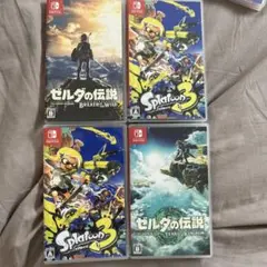 ゼルダの伝説とスプラトゥーン3セット　パッケージのみ
