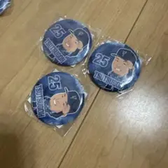 筒香嘉智　ベイスターズガチャ　缶バッジ