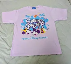 ディズニー　ミセスコラボ　TシャツMサイズ　ピンク