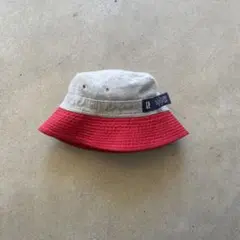 90s OLD GAP ナイロン スウェット バケットハット 切替