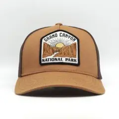 グランドキャニオン ナショナルパーク メッシュ キャップ 古着 ワッペン パッチ
