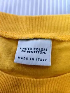 ベネトンBENETTON　90s　Tシャツ　イタリア製　M
