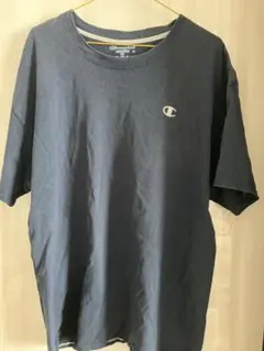 【ヴィンテージ】 Champion ネイビー Tシャツ XL