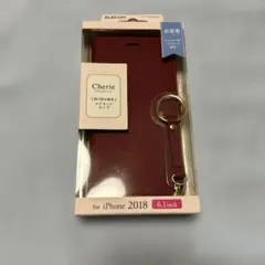 ELECOM Cherie 手帳型ケース iPhone 2018 6.1インチ