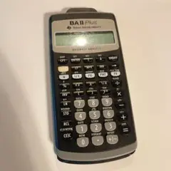 Texas Instruments BA II Plus 電卓 CFA用