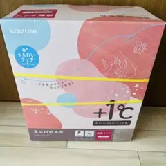 【新品・未開封】コイズミ うるおい電気毛布 KDK-75217M