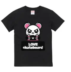 特価✨ハイクオリティー Tシャツ スケボー マウス 可愛悪い ブラック Lサイズ