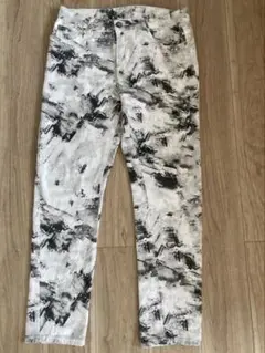 デザインパンツ　総柄　サイズ34 LL