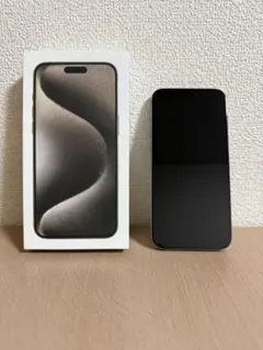 iPhone 15 pro Max Natural Titanium 256GB