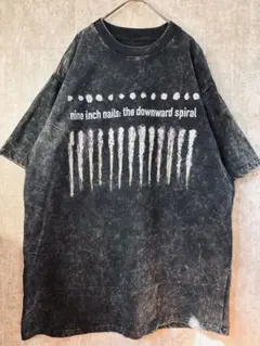 【美品訳あり】ナインインチネイルズ　ヴィンテージ加工Tシャツ