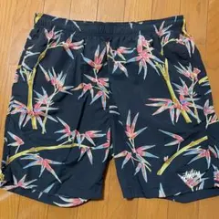 Stussy Flower Fireworks Harf Pants Black
