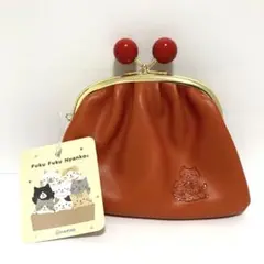 ふくふくにゃんこ がま口コインケース 財布