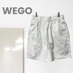 g3【ウィゴー】ハーフパンツ/ウエストゴム 定番カラー ラフ感 人気 一点物