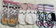 キャラクター 靴下 ソックス 3足セット お掃除用