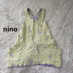 nino　フルーツ柄　ミニワンピース　水玉　果物