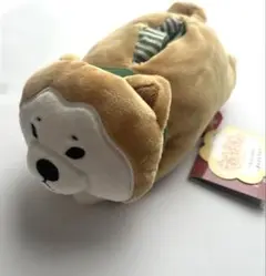 【限定1点❣️】ポケットティッシュカバー　ぬいぐるみ　マグネット入り　犬　もちもち