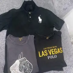 ラルフローレン三点セット　ポロシャツ難あり➕Tシャツ1枚おまけ