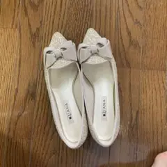 結婚式1回使用＊DIANAラメ入りパンプス