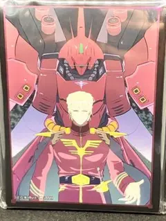シャア・アズナブル カードスリーブ 機動戦士ガンダム逆襲のシャア サザビー