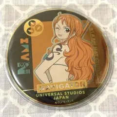 USJ ワンピース 缶バッジ　ナミ