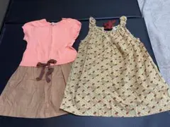 ボンポワン ワンピース チュニックセット