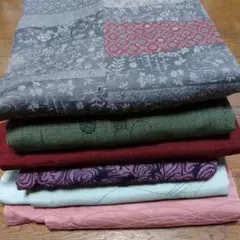 リメイク用　着物　昭和レトロ　6点セット