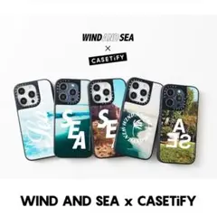 【ミラーケースMagSafe対応】CASETiFY x WIND AND SEA