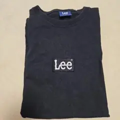 Lee 黒 Tシャツ LARGE ロゴ刺繍