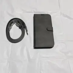 iPhone スマホケース 手帳型 スマホストラップ セット 15 Pro