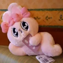 【タグ付き】Esther Bunny 　イースターバニー　ぬいぐるみ ピンク