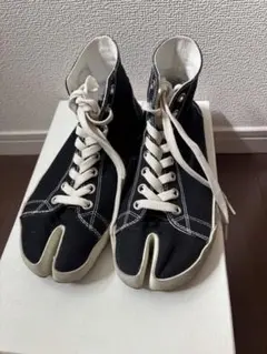 Maison Margiela ブラック スニーカー 38 箱付き