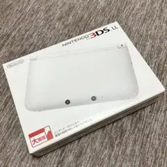 【未使用に近い•極美品•ほぼ完品•充電器付き】ニンテンドー3DS LL ホワイト