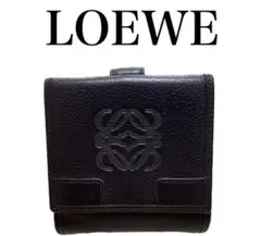 #504 LOEWE ロエベ アナグラム レザー 財布 ヴィンテージ アマソナ