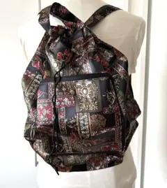 パターンデザインのリュック　おまけ付き
