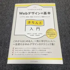 いちばんよくわかるWebデザインの基本きちんと入門 レイアウト/配色/写真のサムネイル